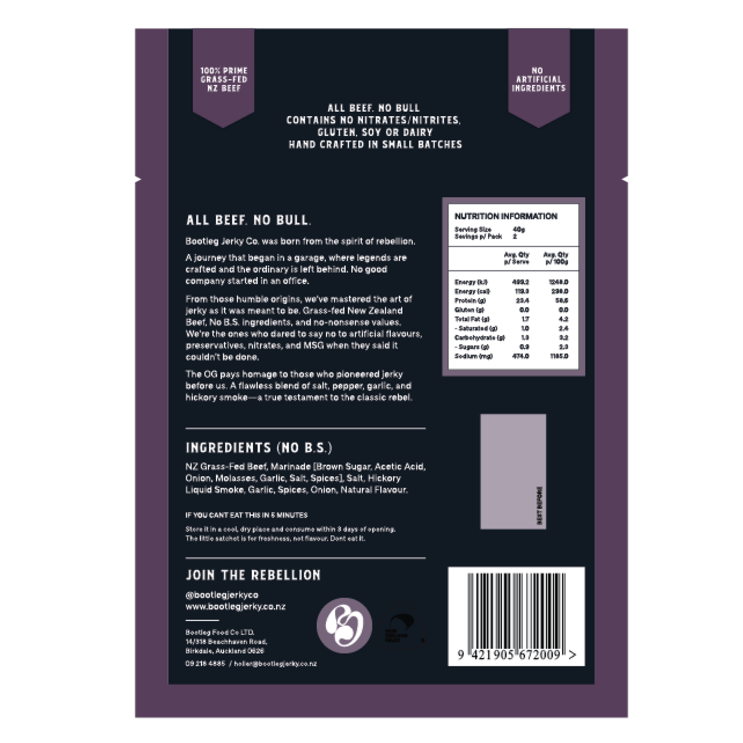 The O.G 80g - Carton of 10