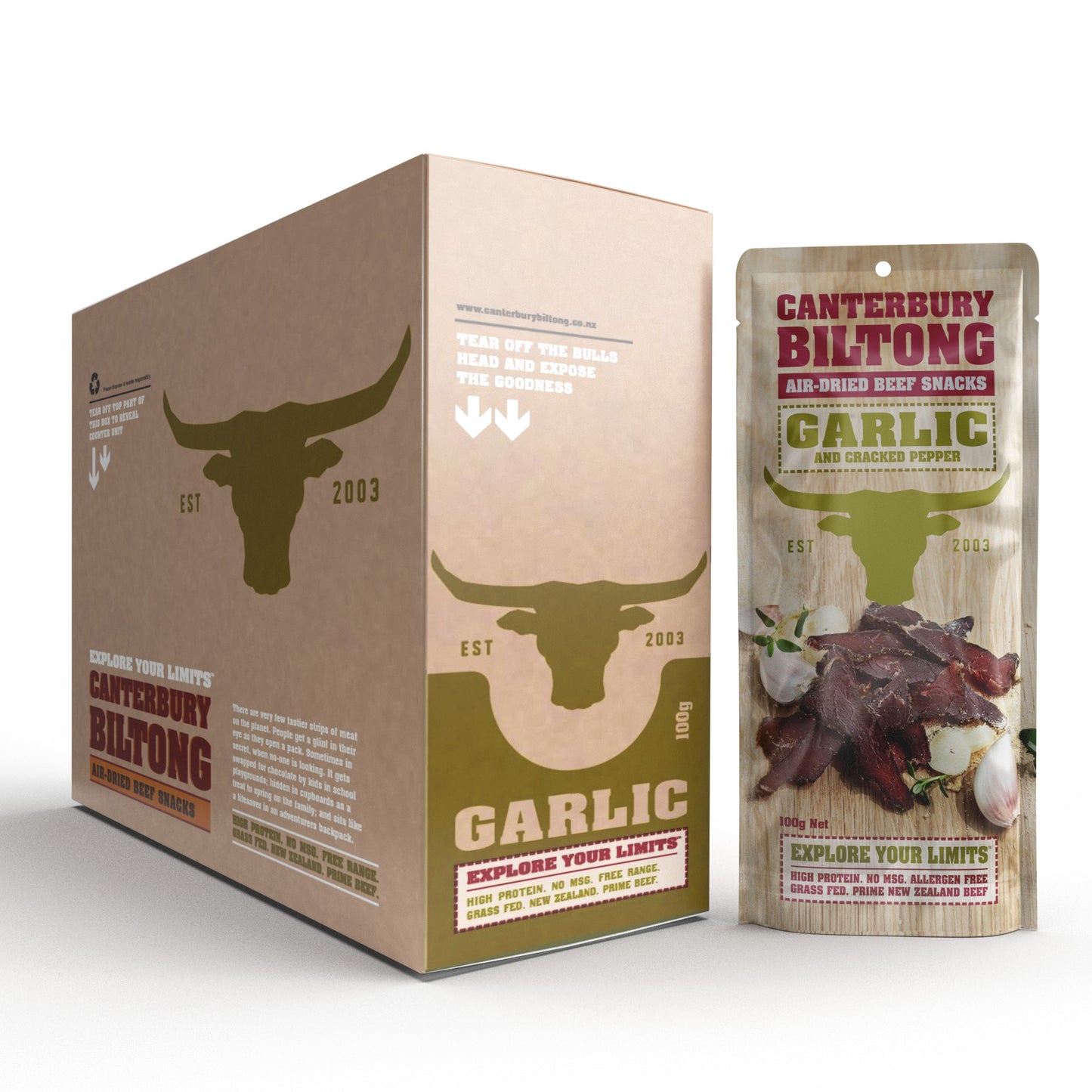 Garlic 100g - Carton of 10