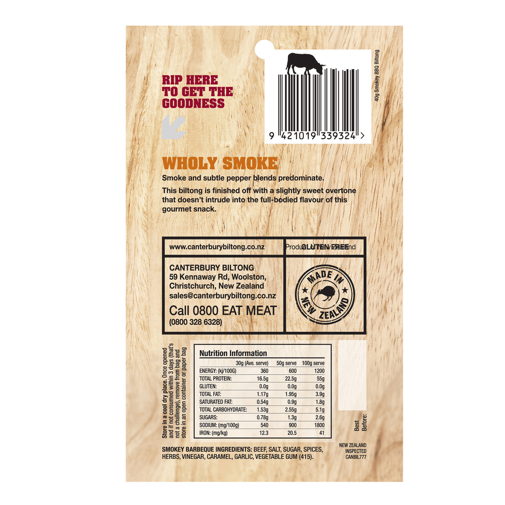 Smokey BBQ 40g