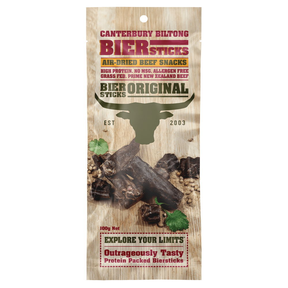 Canterbury Biltong Original-Bierstick-100g