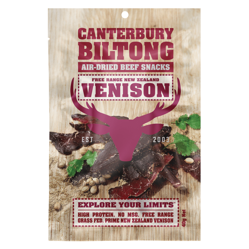 Canterbury Biltong Venison-40g