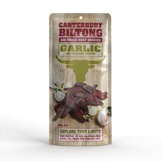 Garlic Biltong 100g